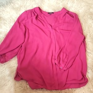 NYDJ Fusia hidden button blouse